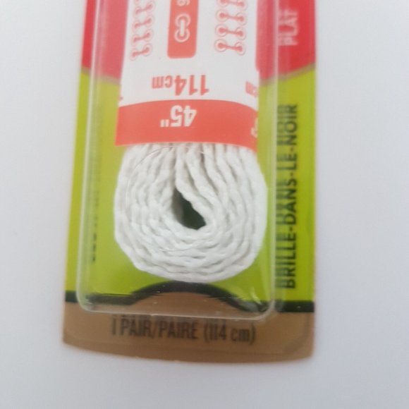 KIWI Style Shoe Laces Flat Glow in the Dark 45” Inch One Pair Each Lot of 5 NEW - Picture 7 of 9